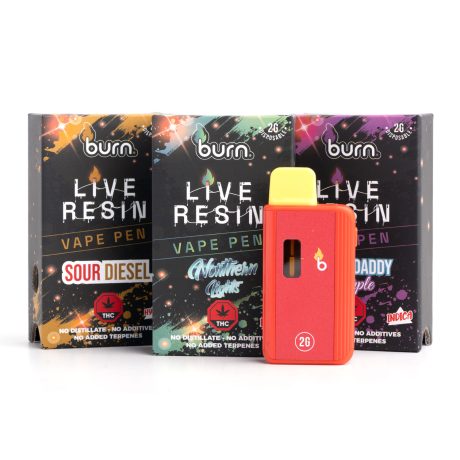 Burn 2G Live Resin Disposable Vapes