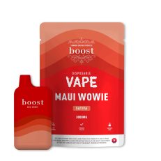 3G Boost Disposable THC Vape Cartridges - Maui Wowie (Sativa)