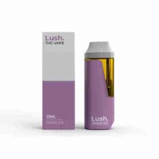 LUSH 2ML Disposable Vape - Grape Ice (Hybrid)