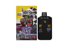 Burn Dual Chamber (3G+3G)  Disposable Vapes - Cafe Racer + Galactic Gas