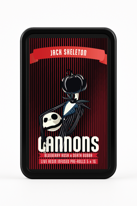 Cannons –  Live Resin Infused Pre-rolls (5-Pack)